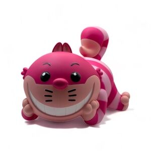 NEW Disney Alice in Wonderland Cheshire Cat Disney Cat PVC Reusable Coin Bank
